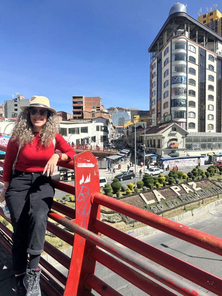 La paz, cerca de la catedral