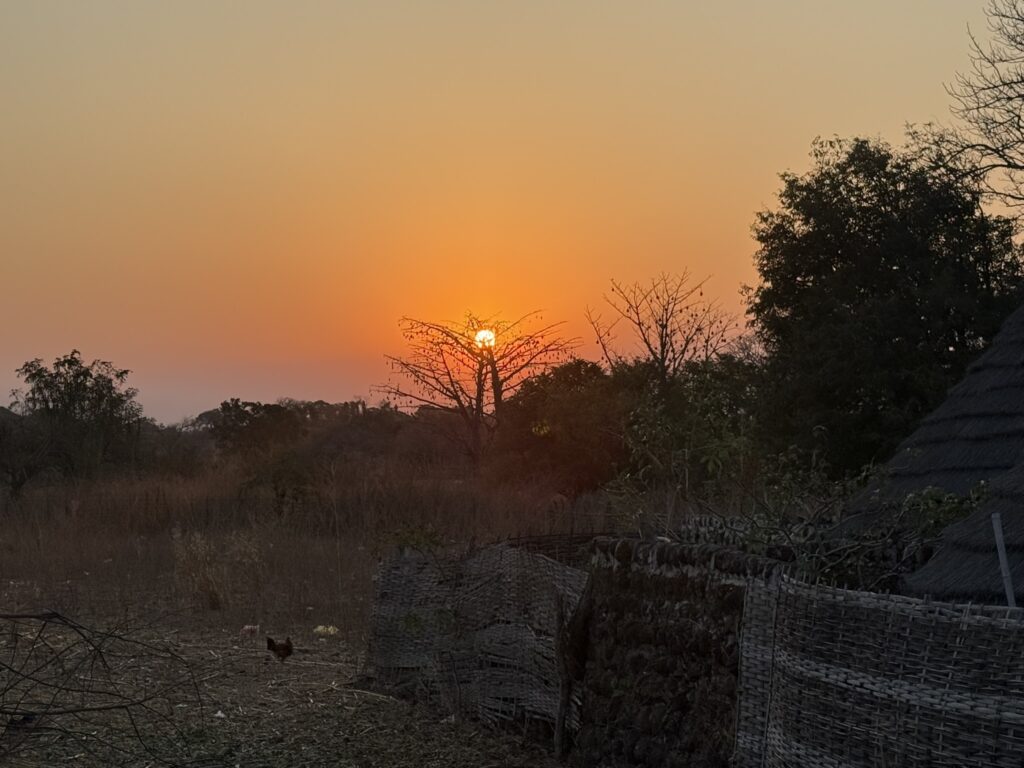 Atardeceres en el país bassari