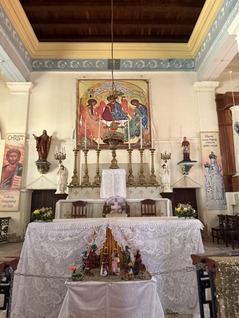 iglesia de San Carlos Borromeo en la isla gorre
