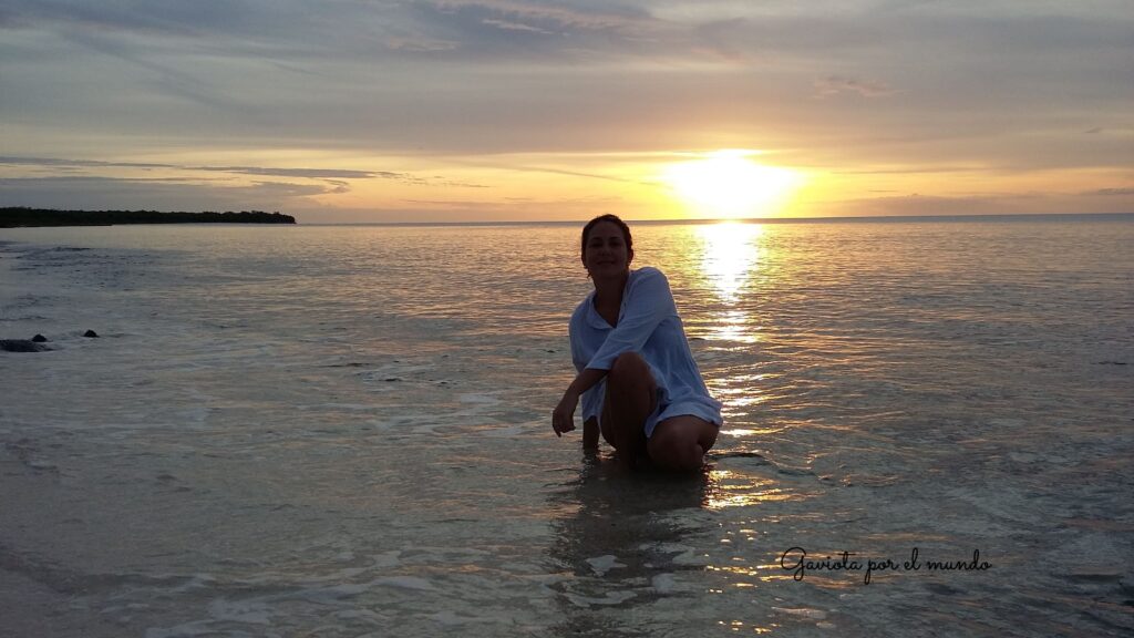 Atardacer en María la Gorda