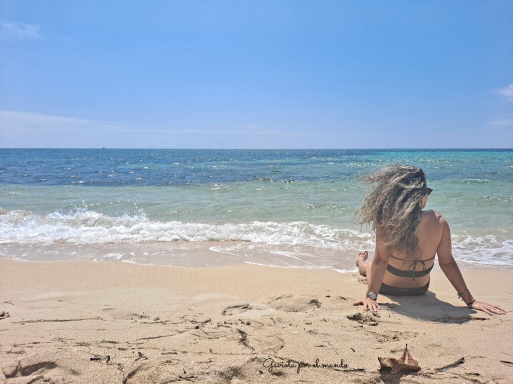 Playa ancón en Trinidad