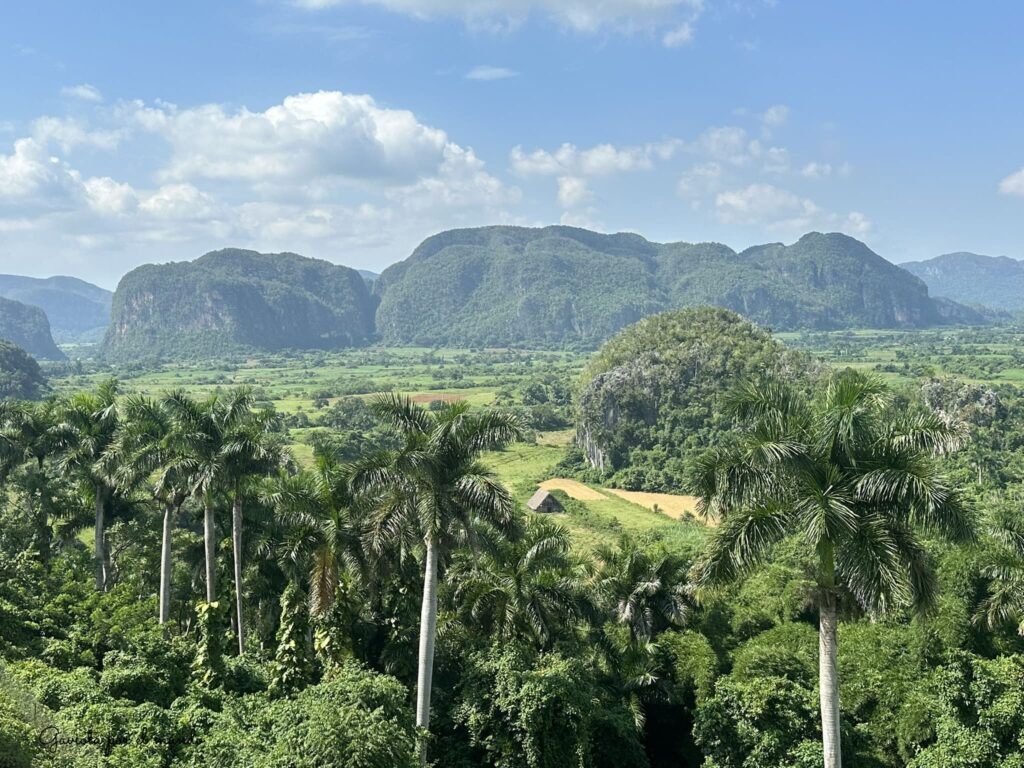 Mirador en Viñales