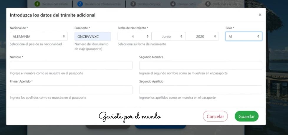 Visa cubana paso a paso