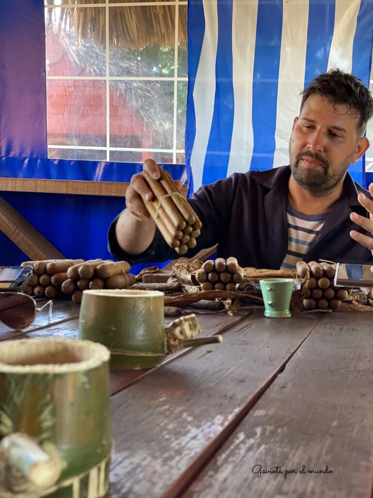 fabricación del puro cubano
