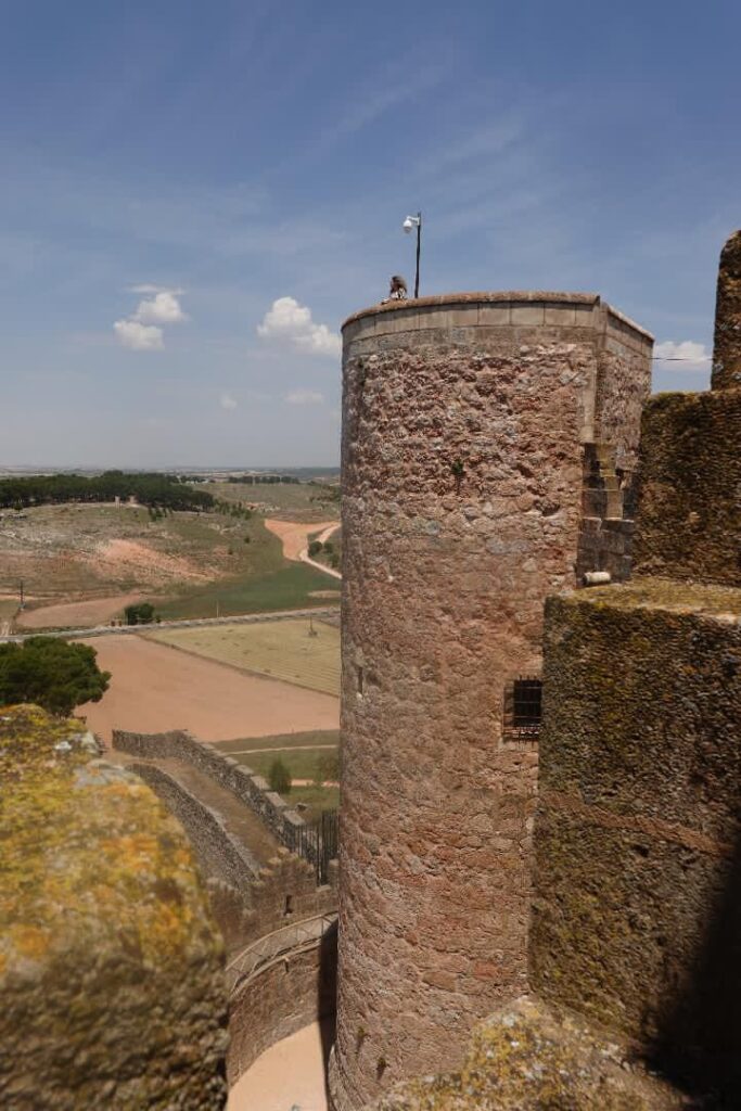 Castillo de Belmonte, vistas desde las alturas.