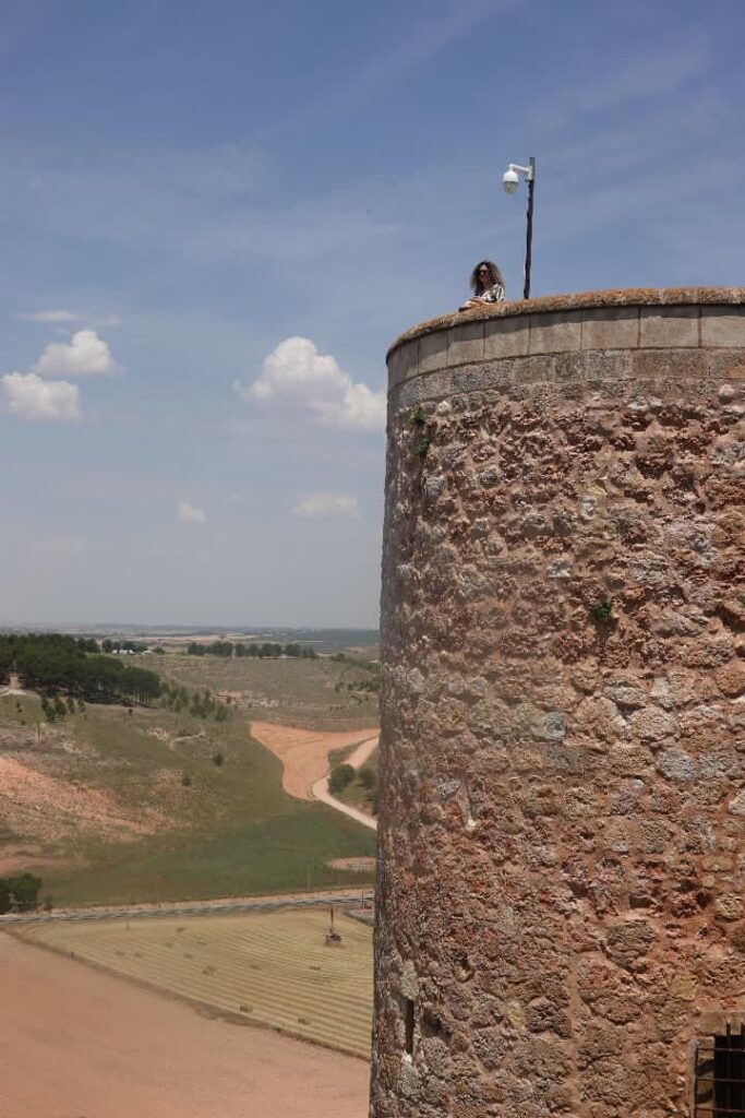 Castillo de Belmonte, vistas desde las alturas.