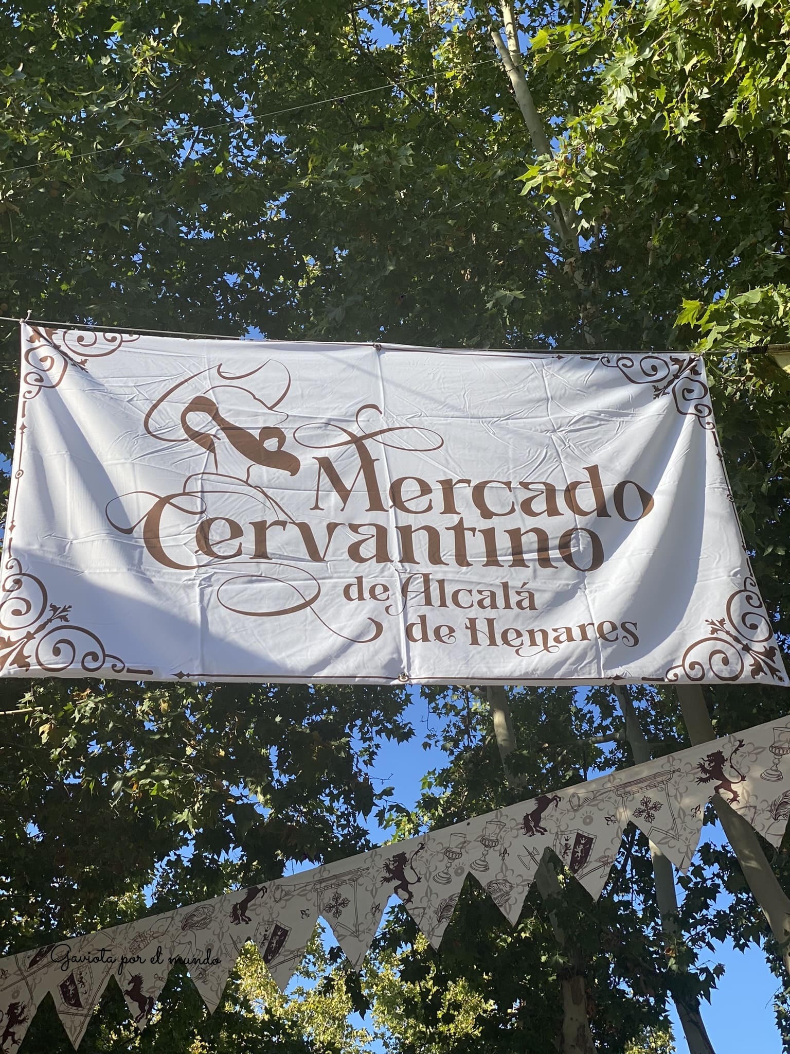 Mercado Cervantino Alcalá de Henares.