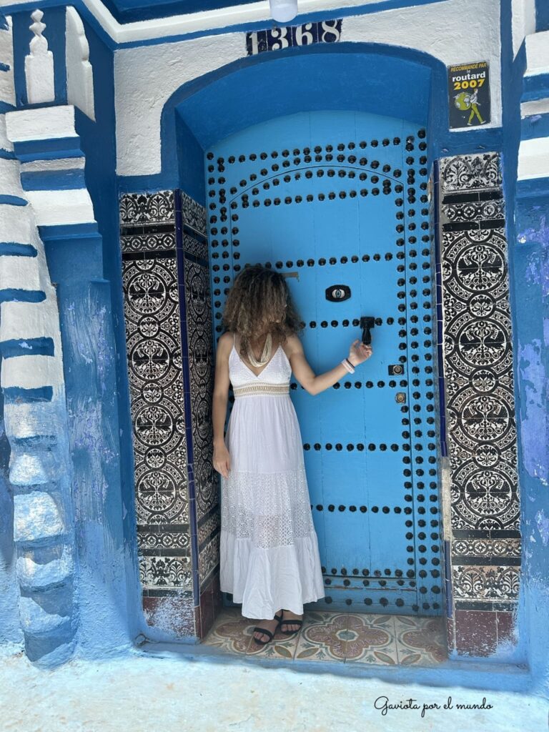 puertas con encanto en Chefchaouen