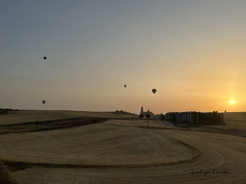 Volando en Globo en Segovia