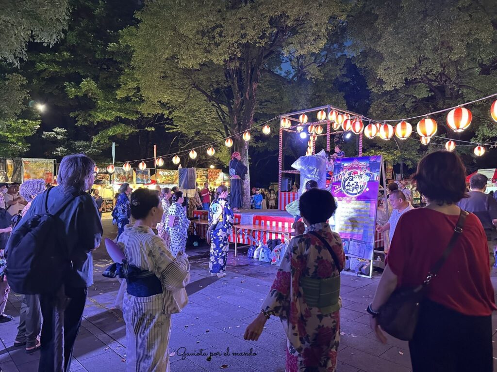 Parque Ueno festival de la cerveza
