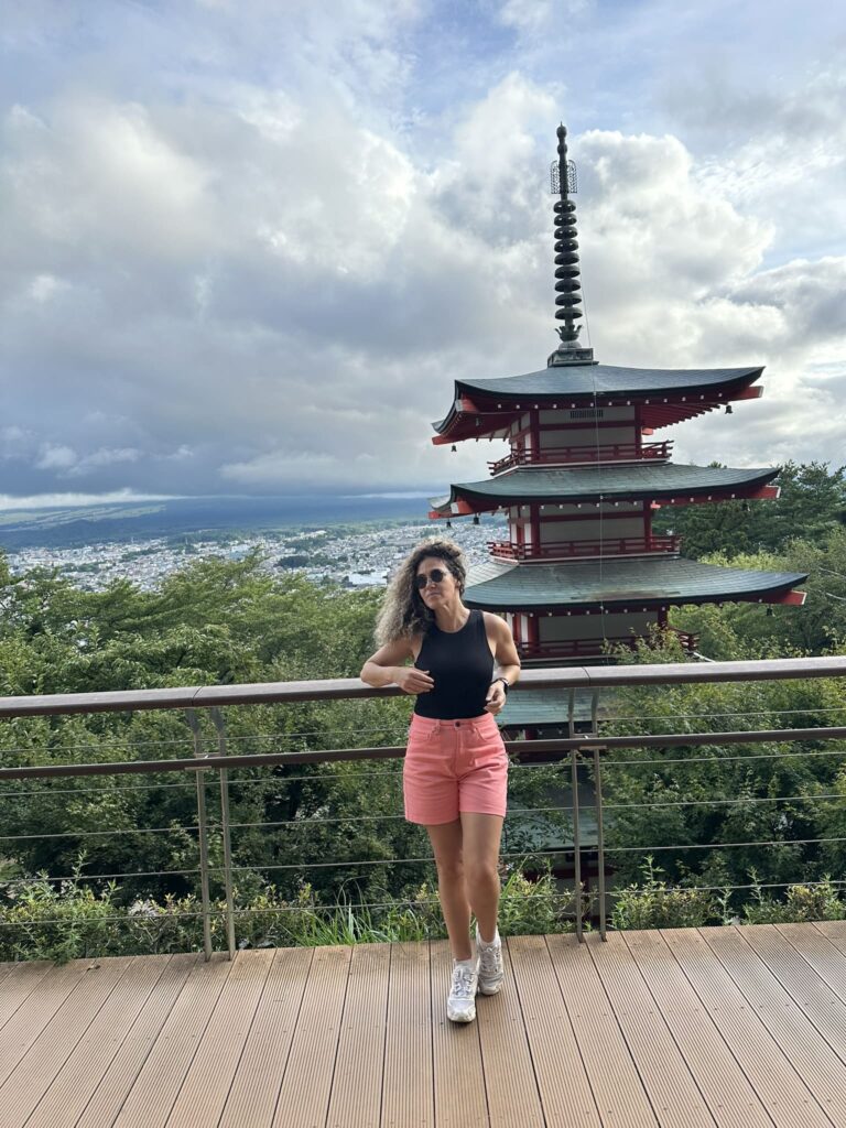 Pagoda Chureito en el Fuji